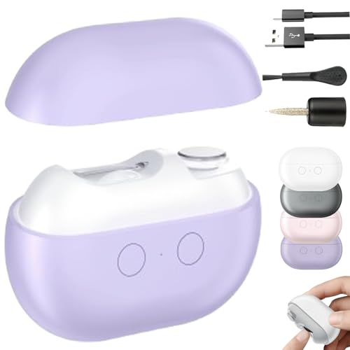 Recortador de uñas eléctrico recargable para una manicura impecable y segura en casa