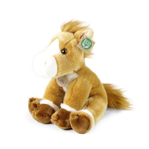 Rappa Plush Horse Sitting 30 Cm ECO-FRIENDLY