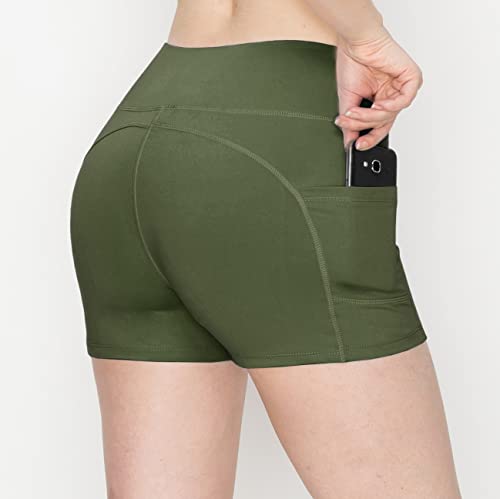 Short de yoga haut de gamme doux et extensible taille M - 3