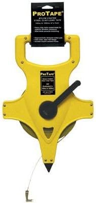 Nylon Clad Steel Long Tapes - 200ft/60m nylon clad steel open reel tape measur