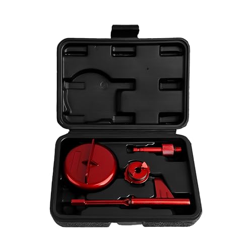 SWPHRT 4PCS/Set Car Transmission Fill Tool, Vehicle Transmission Fluid Oil Filling Adapter Kit, Automotive Oil Change Tool Accessories, Compatible with 725.0 9G-Tronic 9-Speed (Black)