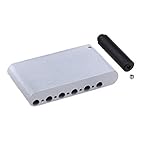 ajustar puente wilkinson El bloque está hecho de metal de zinc, 13 mm de espesor, 40 mm de profundidad, este tamaño necesitará un cuerpo grueso, se ajustará a México / EE. UU. Fender Strat estándar, NO se ajustará al cuerpo delgado de la guitarra Squier