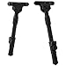 UTG Recon Flex II M-LOKÂ® Bipod, Matte Black, Cent. 7