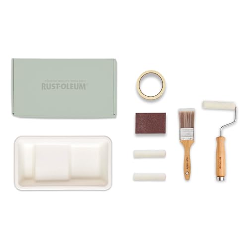 Rust-Oleum Ready to Roll - Eco Paint Kit (Small) - Kitchen Cupboard Matt Fresh Greens