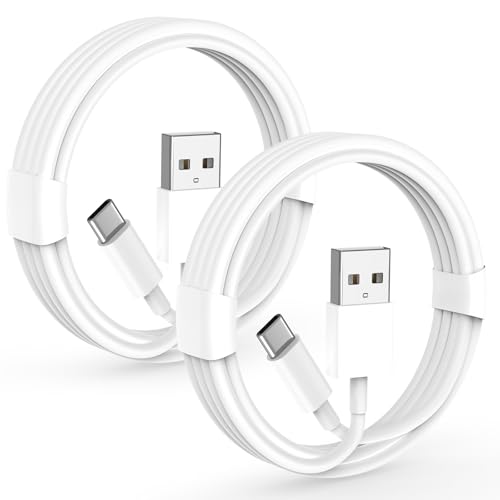 3FT iPhone 17 16 15 Fast Car Charger Cord, [MFi Certified] 30W USB to USB C Carplay Cable, 2 Pack 3 Foot USB Type C Charge Cord for iPhone 17 16 15 Pro Max Plus, iPad Pro, Galaxy S25, Moto G, LG,Pixel