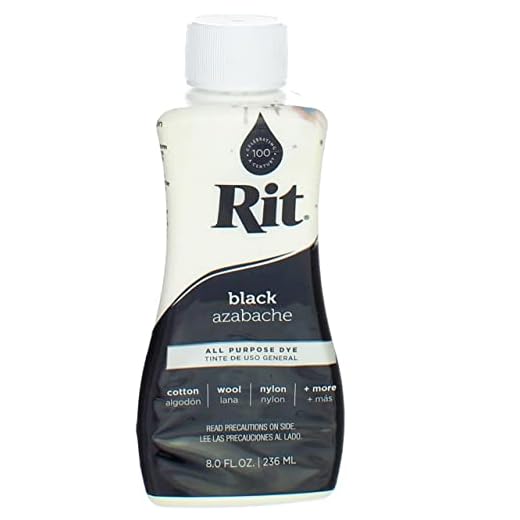 Rit 8 Fl. Oz. Liquid Black Dye