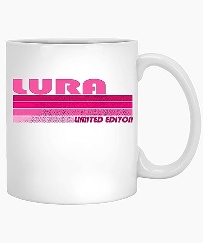 Coffee Mug Personalized Lura Personalized Mugs for Women - Custom Name Coffee Mug Custom Gift for Her Custom Quote Gifts 11oz White Mug 201454