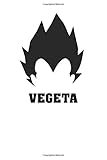  Vegeta: Anime Lover Notebook, 112 Lined Pages, 6 x 9, Gift, School&Office, Dragon Ball, Vegeta