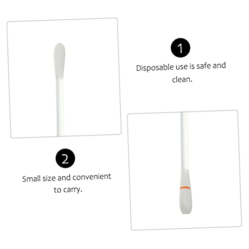 Healeved 100Pcs Oral Stick Hidratante Labial Gadgets De Limpeza De Óleo Cotonetes De Algodão Pontiag