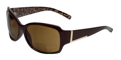 Calabria RE3560BF-AP BiFocal Reading Sunglasses Polarized or NON-Polar Women's Bi-Focal Sun Readers Trendy Fashion Sunnies