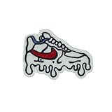 NH Sneaker Iron On Patches - Embroidery Applique Patches for Decoration