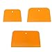 Frandilo 15pcs Body Filler Spreader, Hard Plastic 4/5/6 Inch Reusable Plastic Spreader Tool for Automotive Body Applying Fillers, Car Bodys Filler Spreader Tools(Color:Orange)