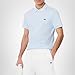 Lacoste Men's Regular Fit Cotton Pima Interlock Polo Shirt, Rill Blue, 4X-Large