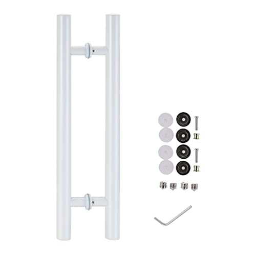 Poignée de portail double face avec kit complet pour porte d'entrée coulissante