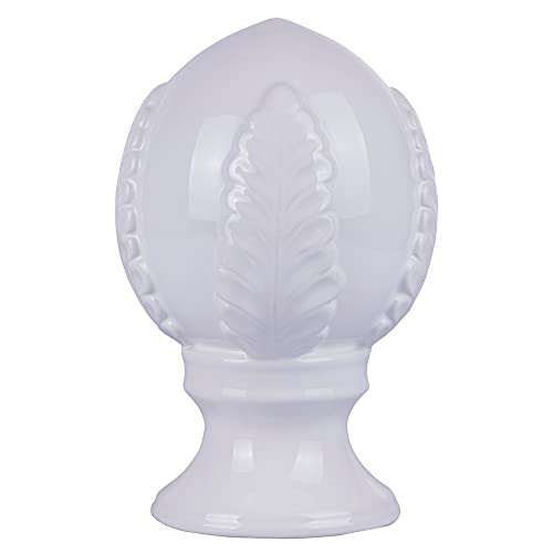 Pumo apulische dekorative weiße Keramik Höhe 30 cm - 2