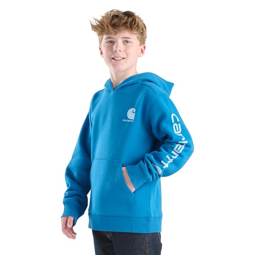 Image of Carhartt Kid's CA6272 Long-Sleeve Graphic Sweatshirt - Boys
