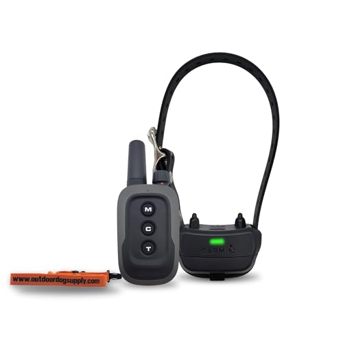 Garmin Delta SE Bundle - Handheld & Collar Bundle with 10 Stimulation Levels, Tone, Vibration, 1/2 mi Range, 70-Hour Battery, Multi-Dog Compatible- Factory Refurbished