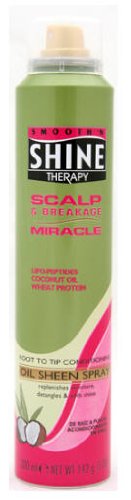 Smooth and Shine Therapy Scalp & Breakage Miracle Oil Sheen Spray 5oz miniatura 1
