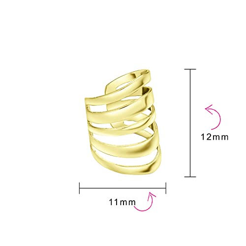 Orecchino Geometrico Minimalista dell'Elica della