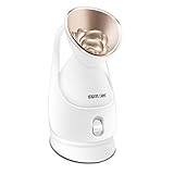 KINGDOMBEAUTY Nanosteamer Hot Mist Moisturizing Nano Ionic Facial Steamer Unclogs Pores Clear Blackheads Acne Humidifier Home Sauna Spa Skin Care Facial Atomizer Facial Hydration Nano Sprayer Golden