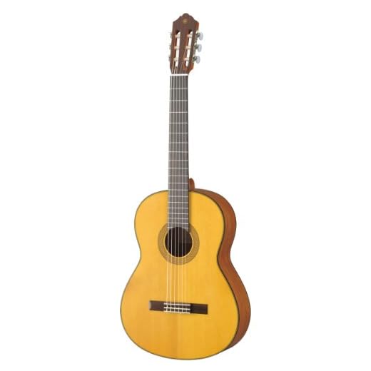 Yamaha CG122MS Spruce Top Classical Guitar, Matte Finish
