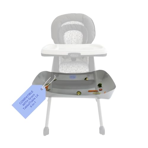 Image of CATCHY - Food Catcher - Compatible with Graco Table2Table LX 6-in-1 High Chair + 11 Other High Chairs - Highchair Sold Separately - Baby & Toddler Food & Mess Catcher - Under High Chair Accessory
