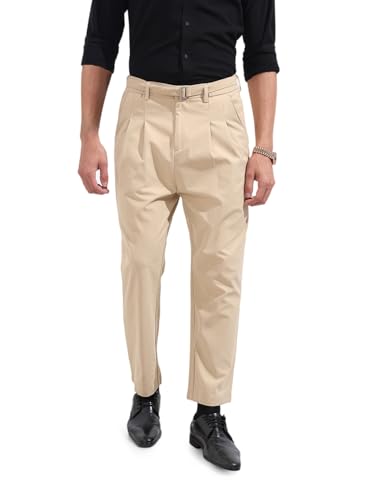 Pantalon Gurkha taille moyenne homme à ceinture ajustable intégrée