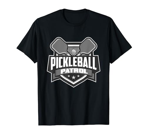 Pickleball Patrol Funny Pickleball Camiseta