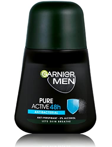 Garnier Men Pure Active Anti-Perspirant Deodorant Roll-On 50 ml / 1.7 fl oz