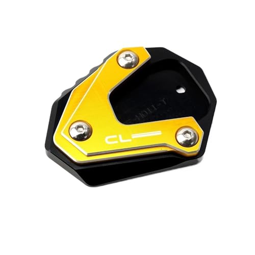 �z���_�ɑΉ� CL500 CL250 CL300 2023-2025 �A�N�Z�T���[�I�[�g�o�C�T�C�h�X�^���h�t�b�g�p�b�h�����L�b�N�X�^���h���L(Gold 1)