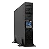VulTech GS-3KVAS-RK Gruppo di continuità UPS online Serie SERVER RACK 3000VA 3000Watt, Display LCD orientabile, Onda sinusoidale, 8 Prese IEC C13 + EPO + USB, per sistemi rack server, switch, storage