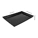 FONDOTIN Durable Plastic Pet Cage Potty Tray Easy to Clean Rabbit Dog Waste Tray for Cages Stain Odor Resistant Black