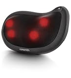 Caresmith Revive Cushion Massager Machine for Pain Relief | Neck and Back Pain Relief with Shaitsu Infrared Heat Therapy