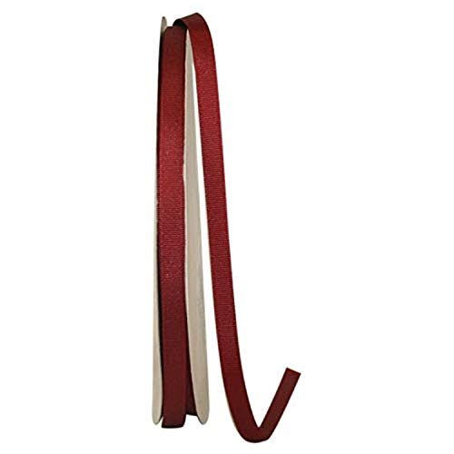 Reliant Ribbon 4900-085-15C Grosgrain Style Ribbon, 3/8 Inch X 100 Yards, Copper