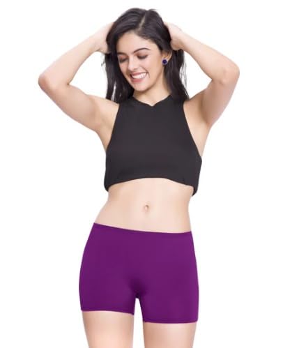 prithvi Girls & Women's - Kinky Boy Leg Panty # Pack of 3# Multicolour # Premium Wear # Colour May Vary Each Pack #-picture-40
