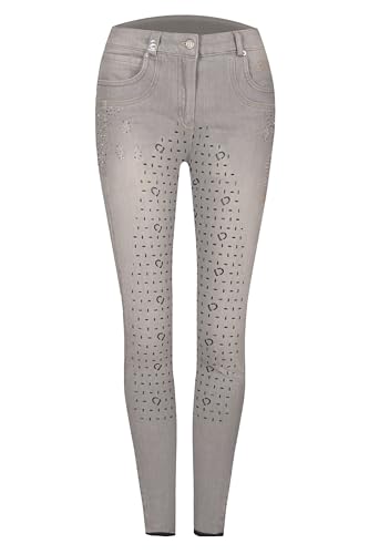 Pantalon d'équitation Cavallo Chaya Pro Grip pour femme en taille 40 culotte de cheval blanche