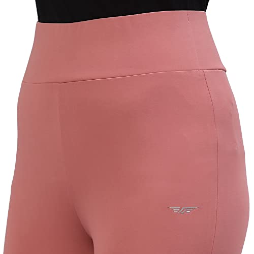 Image of Red Tape Women Pink Solid Legging