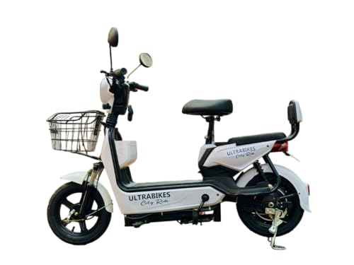 Image of Adult Ultrabikes Cityride Electric Moped (White)