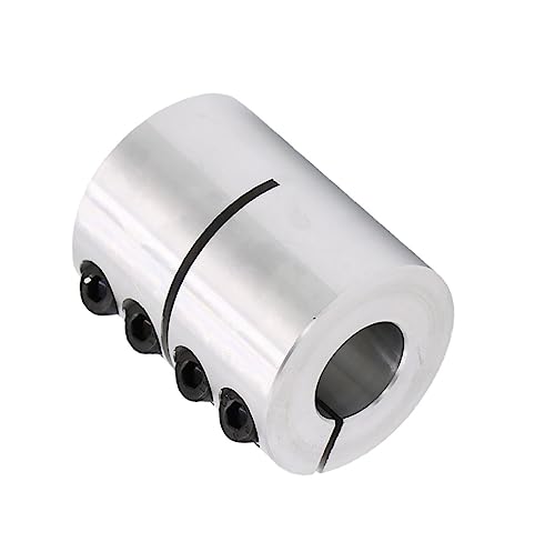 Rigid coupling,Stainless steel rigid coupling 1pcs D40L65 Coupler Shaft Rigid Coupling Motor Aluminum Alloy(18X20)