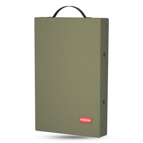 WORKPRO 17" Kneeling Pad with Removable Cover, Soft Pad Cushioning