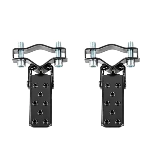 Repose-pieds de moto noir premium en aluminium pour PAN AMERICA 1250 S