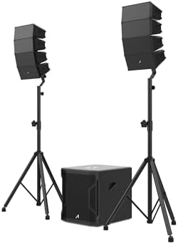 Audibax Seattle 500 Line Array Compacto + Soportes