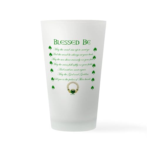 CafePress An Irish Blessing Pint Glass, 16 oz. Drinking Glass