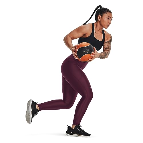 Image of Under Armour Womens HeatGear Armour High Waisted Pocketed No-Slip Leggings