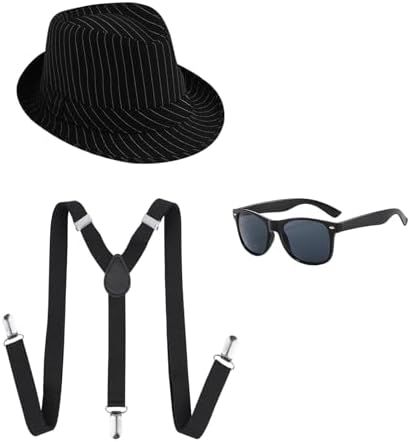 Fondina Da Spalla In Finto Pelle Stile Gangster Anni '20 – Accessorio Costume Poliziotto
