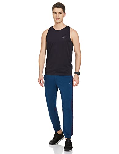 Image of Men's Regular Fit Polyester Blend Track Pants