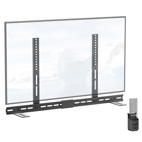 Soporte de barra de sonido para TV con altura regulable de hierro