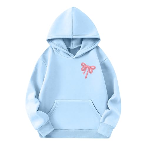 Girl Hoodie Kids Sweatshirts Hoodies Fall Fashion Long Sleeve Tops Cute Pullovers With Pocket 3-14 Years4