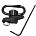 GOODTAC 1.25'' QD Sling Swivel Ml0k Adapter Rail Mount Kit Matted Black Printed