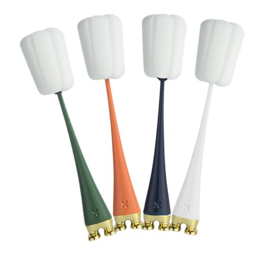 FOMIYES 4pcs Cup Brush Wine Brush Cleaning for Household Use Water Bottle Cleaning Brush Cleaning Brush for Water Bottles Cleaning Sponge Brush Bottle Brush Multi-Function Cleaning Brush